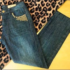V Christina Straight Leg Jeans, Size 4⚜️